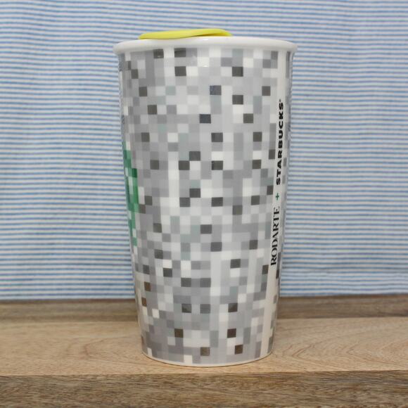 Rodarte for Starbucks Designer Travel Tumbler Lid Holiday 2012 - Picture 8 of 10